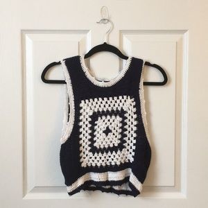 Crochet Crop Sweater